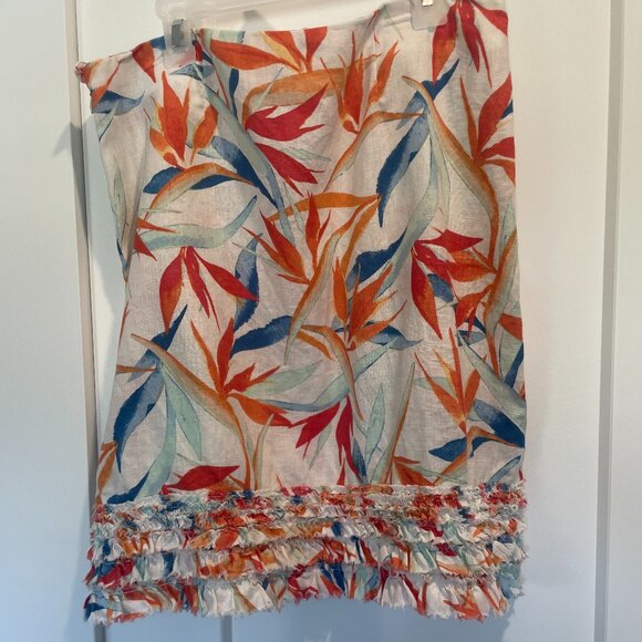 Tommy Bahama Linen Skirt - Picture 2 of 5